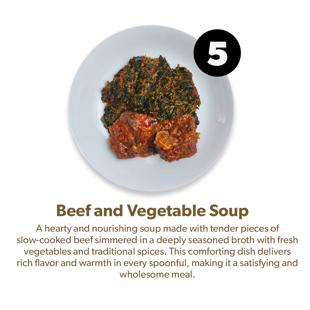 Beef and Vegetable Soup